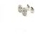 NEUN DJULA-OHRRINGE VON10990-WG BIRNE ODER DIAMANTEN 0.34CTS-OHRRINGE Silber - Ansicht 2