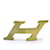 Hermès HERMES H SPEED BELT BUCKLE 32MM POLISHED BRUSHED GOLD METAL BELT BUCKLE Golden  ref.650149