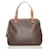 Céline Macadam Dome Handbag Brown Cloth  ref.650194