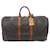 Louis Vuitton keepall 55 Monogram Brown Leather  ref.650197