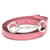 Gucci Cinto de Couro Horsebit rosa Bezerro-como bezerro  ref.650300