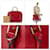 Louis Vuitton Red Epi Alma PM Rosso Pelle  ref.650623