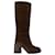 Robert Clergerie Ninon Boots in Brown Leather  ref.650739