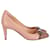 Mulberry Bow Pumps in Beige Nappa Calf Leather   ref.650740