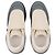 Raf Simons Baskets Antei en Cuir Ivoire et Gris - vue 4