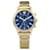 Relógio Pulseira Versace Sport Tech Dourado Metálico  ref.650906