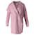 Vince Oversize-Mantel aus rosa Wolle Pink  ref.651013