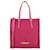 Moschino Nylon Logo Tote Bag Pink  ref.651075