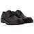 Ann Demeulemeester Zapatos con cordones Constant en cuero negro - vista 2