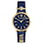 Relógio Versace V-Circle Strap Dourado Metálico  ref.651103