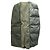 Rick Owens Puffer Sleeve Jacket in Olive Green Lana Vergine - view 2