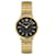 Versace V-Circle Logomania Bracelet Watch Golden Metallic  ref.651118