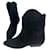 Saint Laurent Ankle Boots Black Suede  ref.651463