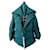 Pleats Please short padded jacket Green Olive green Dark green Polyester  ref.651534