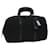 PRADA Boston Bag Nylon Leather Black Auth ac981  ref.651622