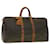 Louis Vuitton Monograma Keepall Bandouliere55 Boston Bag M41414 LV Auth th2934 Lona  ref.651694