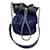 Chanel Bucket bag Blue Wool  ref.651811