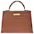 Hermès hermes kelly Brown Leather  ref.651845