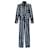 Chanel 07A black white tie dye print nylon warm PUFFER SKI-SUIT OVERALL Multiple colors Polyester  ref.652002