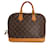 Louis Vuitton Alma PM Brown Cloth  ref.652011