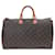 Louis Vuitton Speedy 40 Brown Cloth  ref.652014