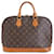 Louis Vuitton Alma PM Brown Cloth  ref.652053
