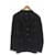 Trico Comme des Garçons tricot COMME des GARCONS couleur point design veste tailleur fin 3b Laine Noir Blanc  ref.652789