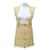 Chanel Robes Coton Laine Jaune  ref.652844