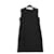 Jil Sander BLACK WOOL CANVAS FR38/40 Laine Noir  ref.652971