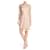 Vera Wang lace and sequin dress in pale pink  ref.653206