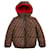 Fendi FF unisex reversible down jacket red brown Polyamide  ref.653207