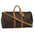 Louis Vuitton Keepall Bandouliere 55 Brown Cloth  ref.653295