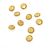 CHANEL X10 CC-Tasten 1.6 cm 0.63IM Golden - Ansicht 2