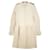 Burberry Prorsum AW11 Cable Knit Trench Coat Cream Wool  ref.654286