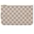 Pochette Neverfull Louis Vuitton Toile Blanc  ref.654305