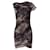 Helmut Lang Ruched Asymmetric Mini Dress in Multicolor Micromodal Multiple colors Cellulose fibre  ref.654373