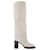 Isabel Marant Leila Boots in White Leather  ref.654786