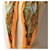 Hermès - Naranja Seda  ref.655121