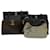 Salvatore Ferragamo Hand Bag Shoulder Bag Tote Bag 4Set Black Auth fm1613 Cloth  ref.655246