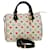 LOUIS VUITTON Monogram game on Speedy Bandouliere 25 Hand Bag 2way Auth bs2097a White Cloth  ref.655247