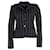 Ralph Lauren Striped Blazer in Black and White Cotton   ref.655807