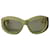 Bottega Veneta Thick Injection Round Sunglasses in Yellow Acetate Cellulose fibre  ref.655859