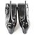 Fendi Black Patent Leather Peep Toe Platform Pumps - view 5
