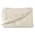 Christian Dior Diorama-Tasche aus weißem, mattem Leder  ref.656028