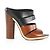 Rebecca Minkoff Mules Rae in pelle nera/marrone