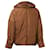Maje Puffer Winter Jacket in Camel Brown Nylon  ref.656074