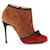 Christian Louboutin Brown & Red Suede Arnoeud Ankle Boots Multiple colors  ref.656085