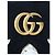 Sac ceinture Gucci en velours noir et cristaux Marmont - vue 7