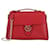 Gucci Interlocking GG Leather Shoulder Bag Red Pony-style calfskin  ref.656152