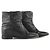 Botas Biker Isabel Marant Etoile de couro preto - vista 2